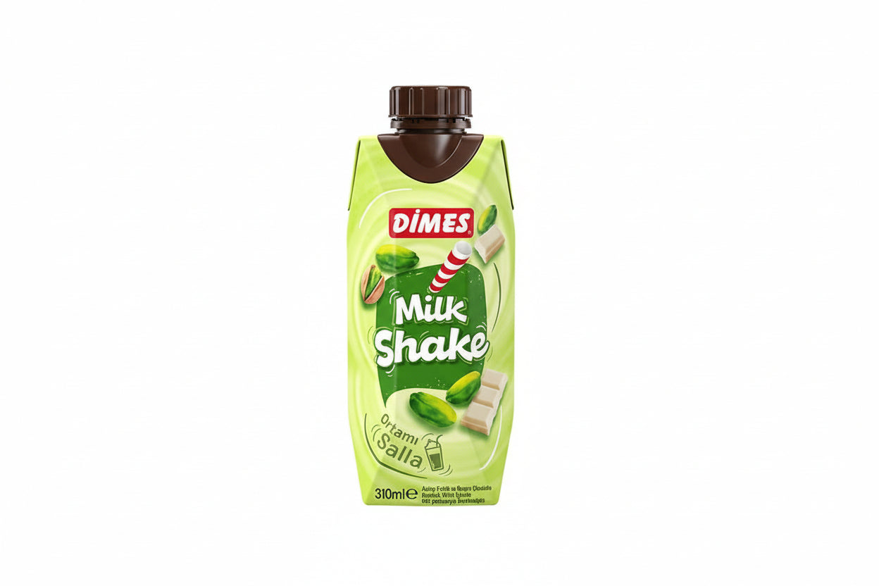 DİMES Milkshake Fıstık Beyaz Çikolata 310 ml - Batman Sanal Market