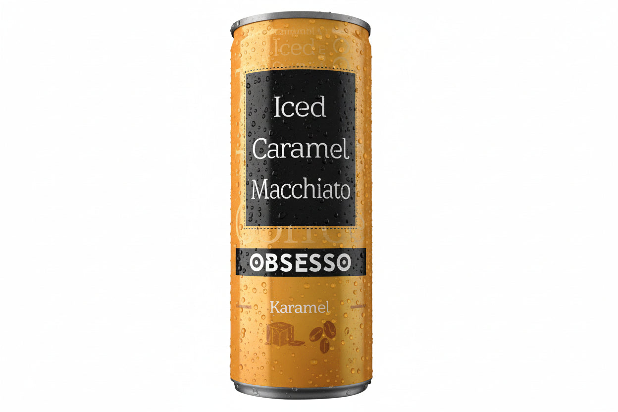DİMES OBSESSO SOĞUK KAHVE CARAMEL MACCHIATO 250 ML - Batman Sanal Market