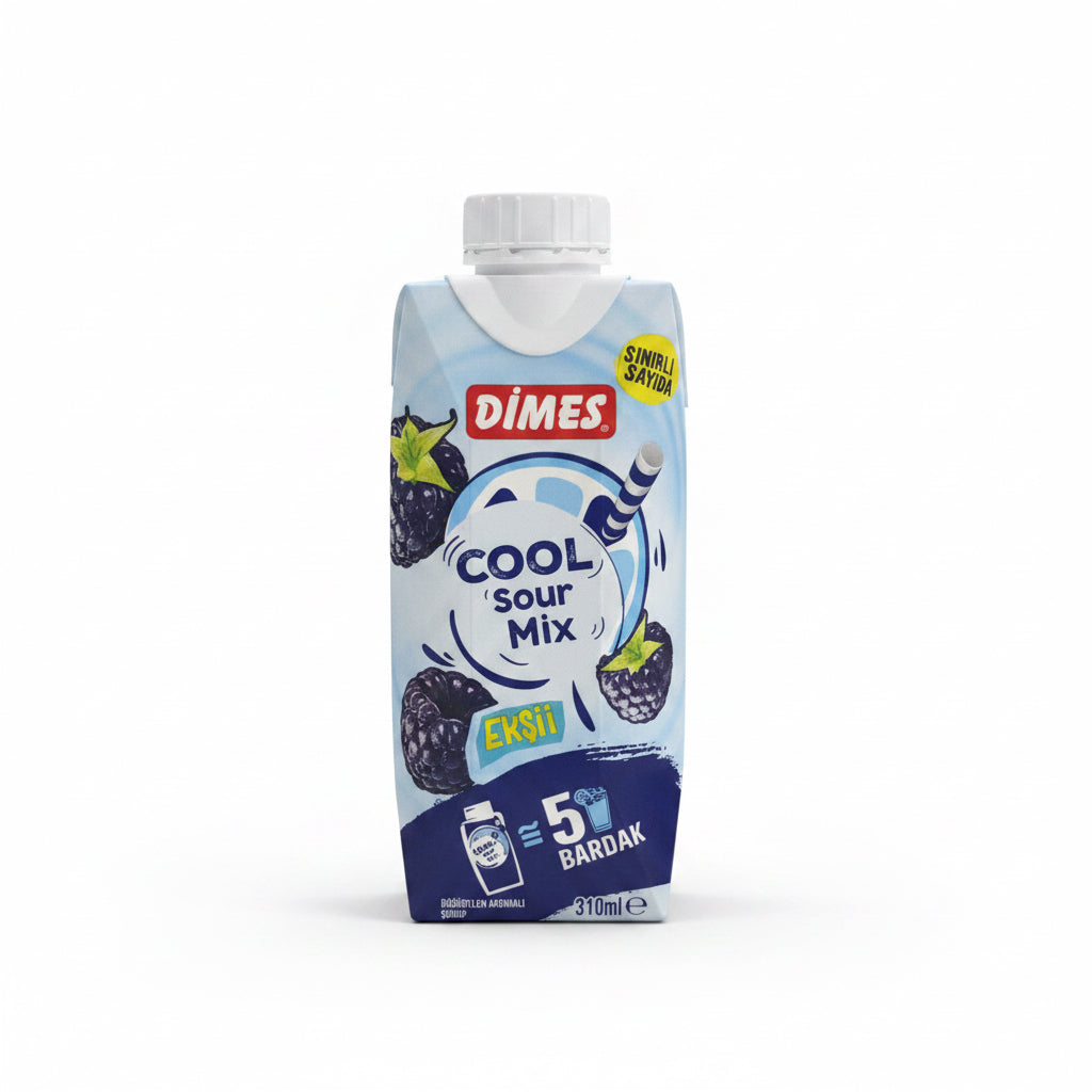 Dimes Cool Lime Böğürtlen 310 Ml