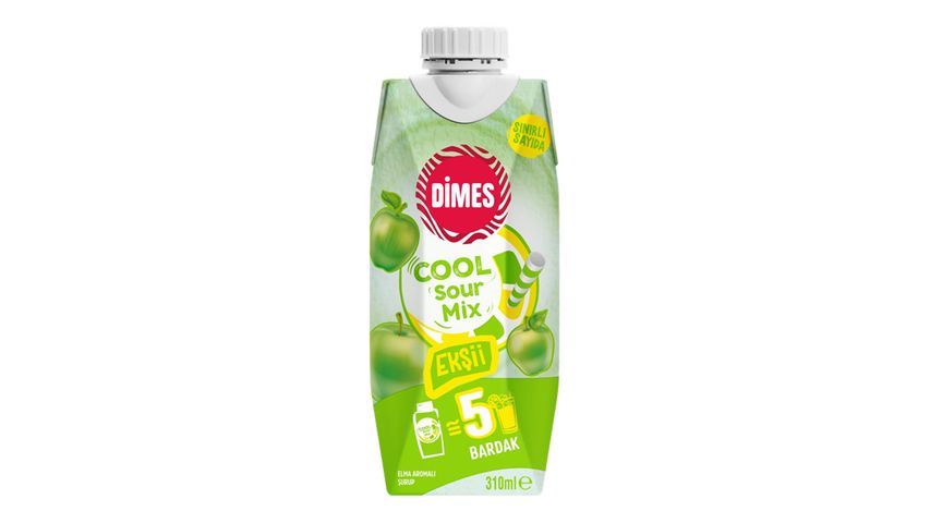 Dimes Cool Sour Yeşil Elma 310 Ml - Batman Sanal Market