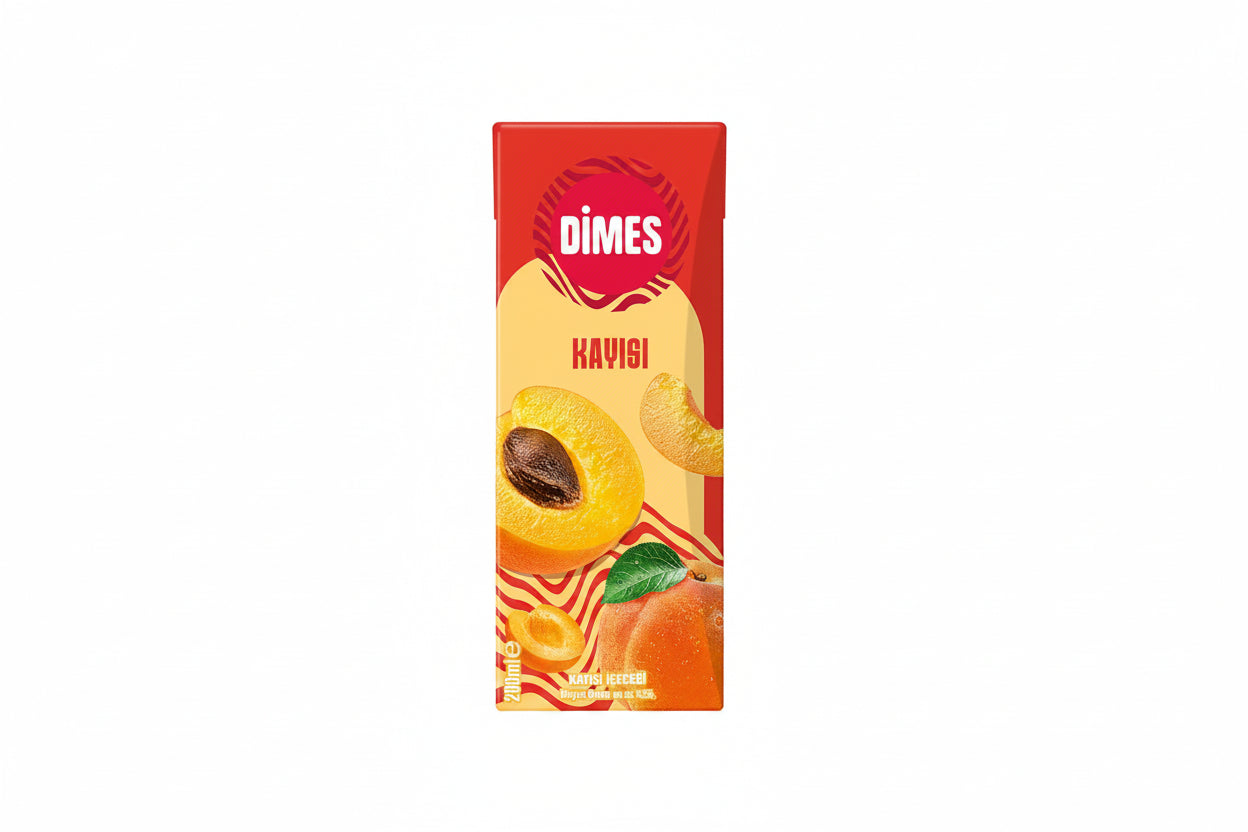 Dimes Meyve Suyu 200 Ml Kayısı Nektarı - Batman Sanal Market