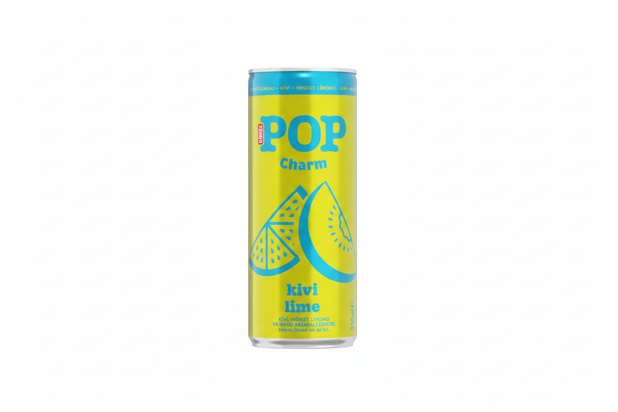 Dimes Pop Charm Kivi Lime 250 Ml