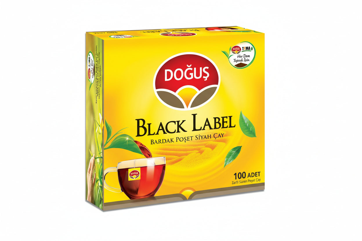 Doğuş Black Label Bardak Poşet 100'lü - Batman Sanal Market