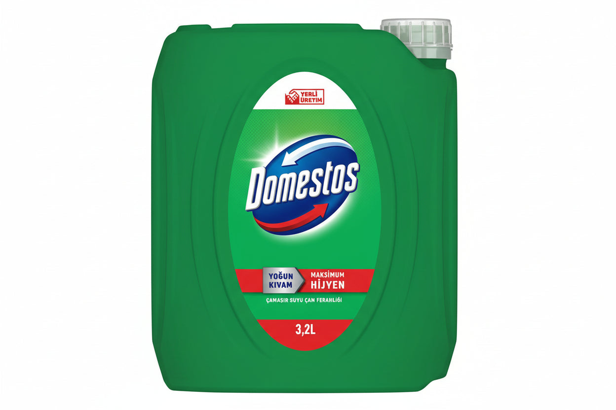 Domestos Çamaşır Suyu 3,24 L Çam Ferahlığı (Yeşil) - Batman Sanal Market