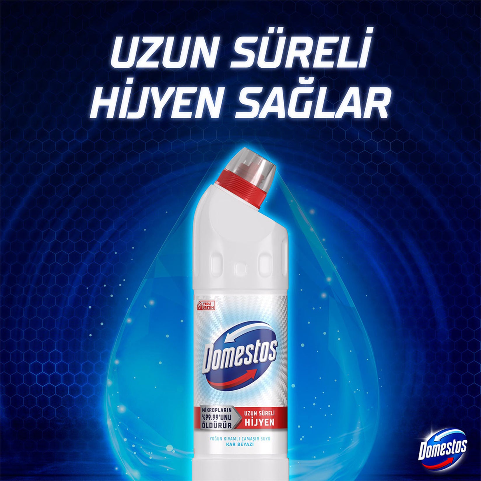 DOMESTOS ÇAMAŞIRSUYU 810 ML KAR BEYAZI (BEYAZ) - Batman Sanal Market