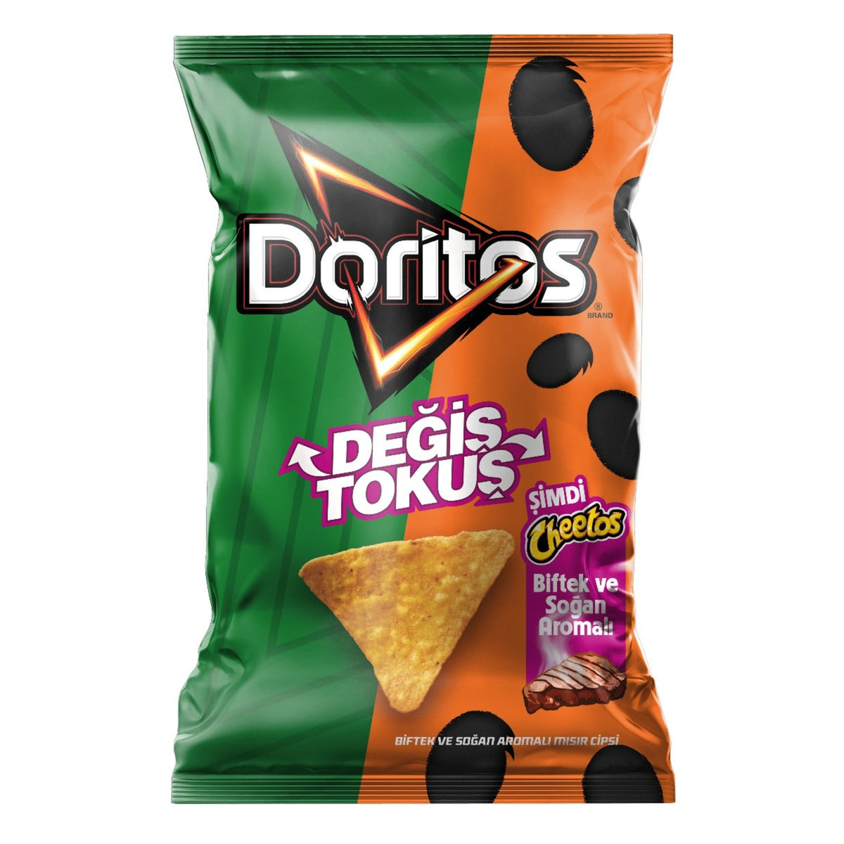 Doritos Değiş Tokuş Biftek ve Soğan Aromalı Cips 60 TL - Batman Sanal Market