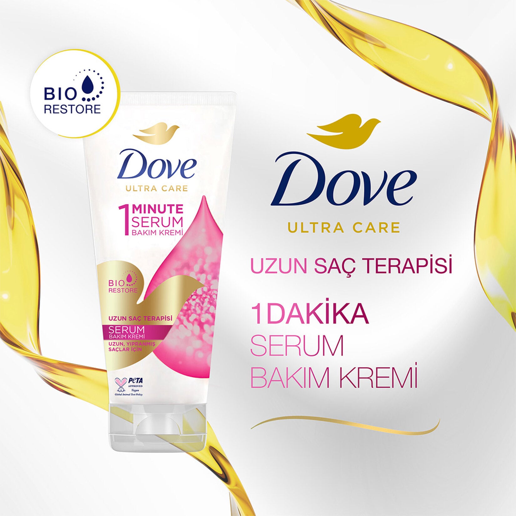 DOVE Saç Kremi Uzun Saç Terapisi 350 ML - Batman Sanal Market