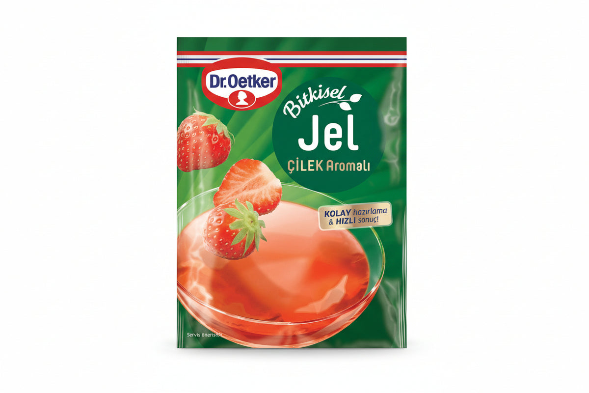 Dr. Oetker Bitkisel Jel Çilek 100 Gr - Batman Sanal Market