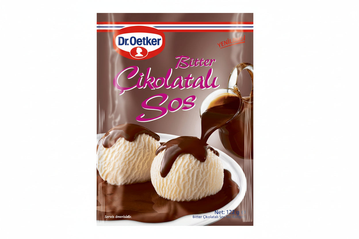 Dr. Oetker Bitter Çikolatalı Sos