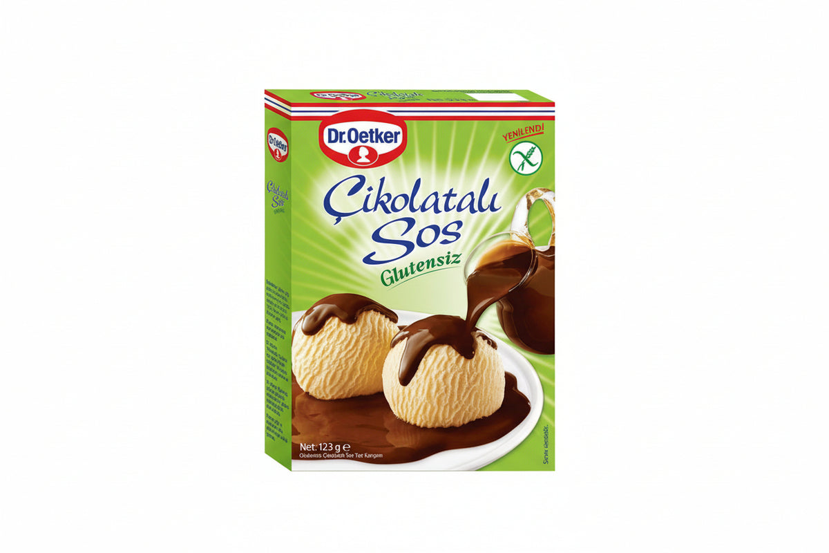 Dr. Oetker Çikolatalı Sos Glutensiz 123 Gr - Batman Sanal Market