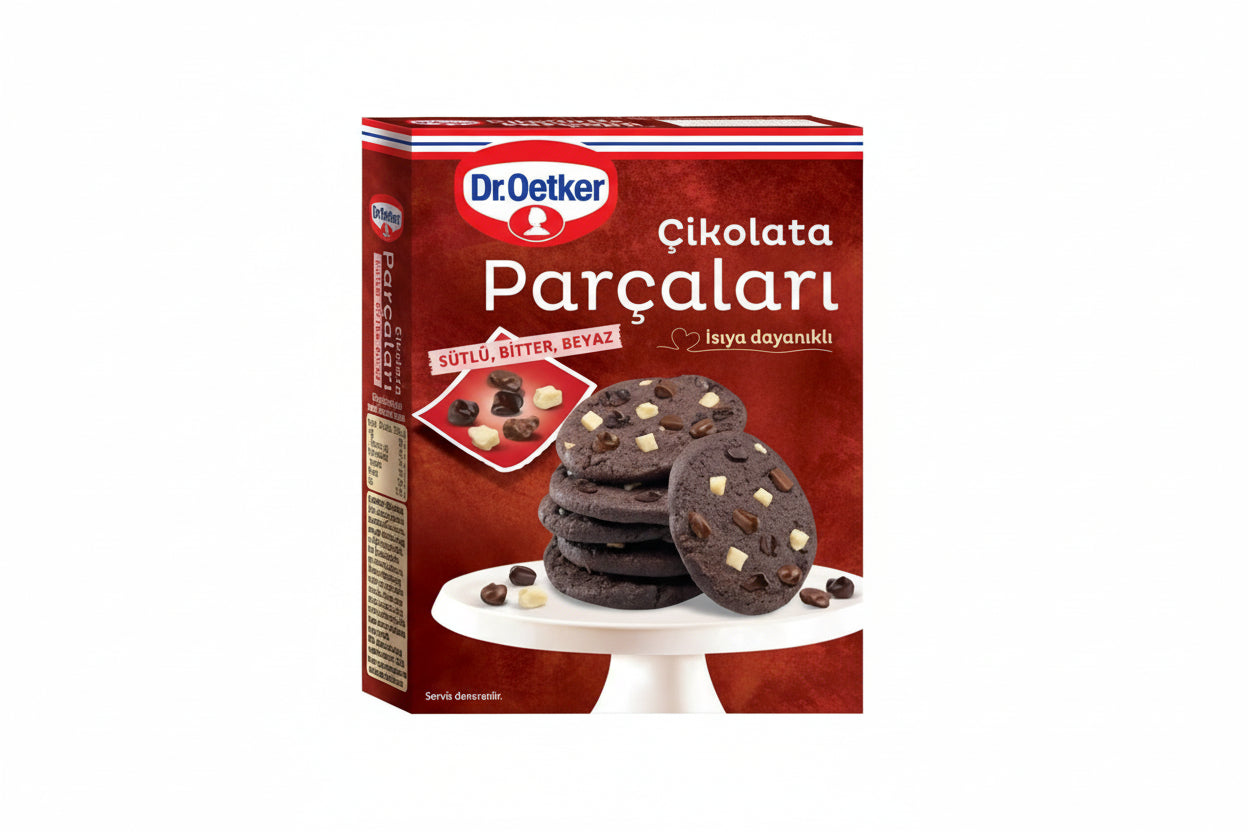 DR.OETKER DAMLA ÇİKOLATA 3 RENK 70 GR - Batman Sanal Market
