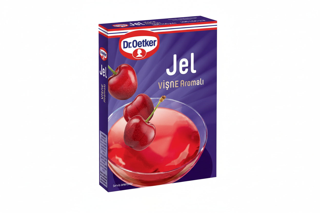 DR.OETKER JEL VİŞNE AROMALI 100 GR - Batman Sanal Market