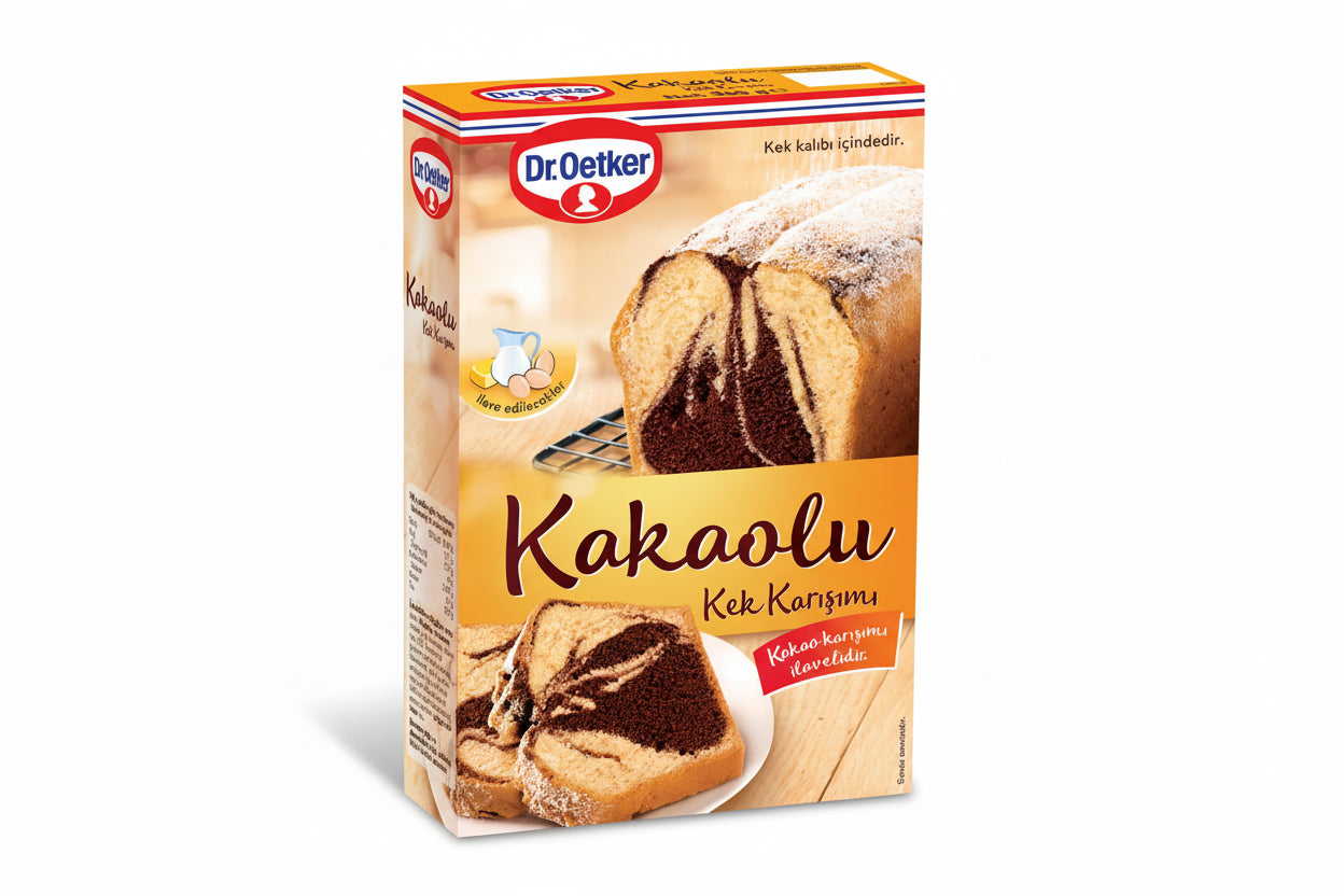 DR.OETKER KAKAOLU KEK KARIŞIMI 350 GR - Batman Sanal Market