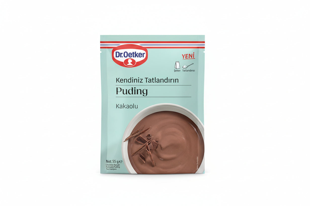 DR OETKER Kendinizi Tatlandırın Kakaolu Puding 55gr - Batman Sanal Market