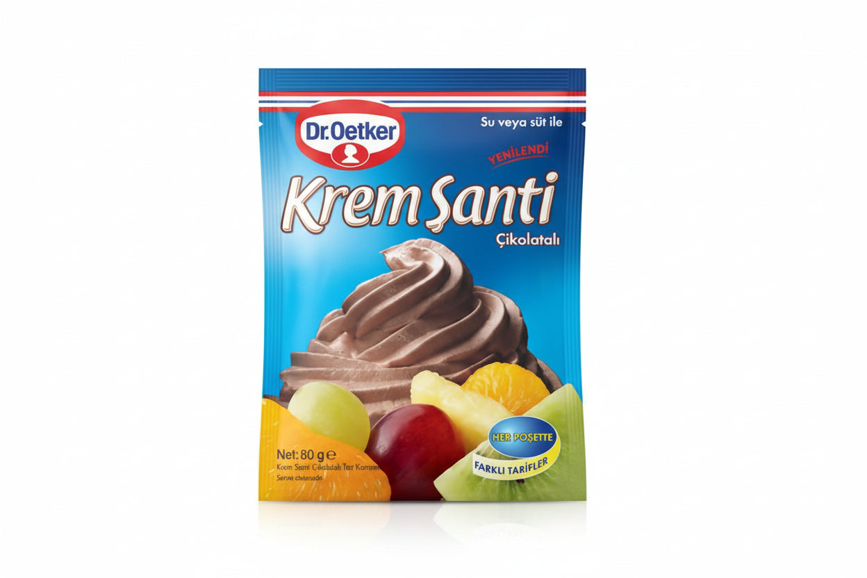 Dr. Oetker Krem Şanti Çikolatalı 77 Gr - Batman Sanal Market