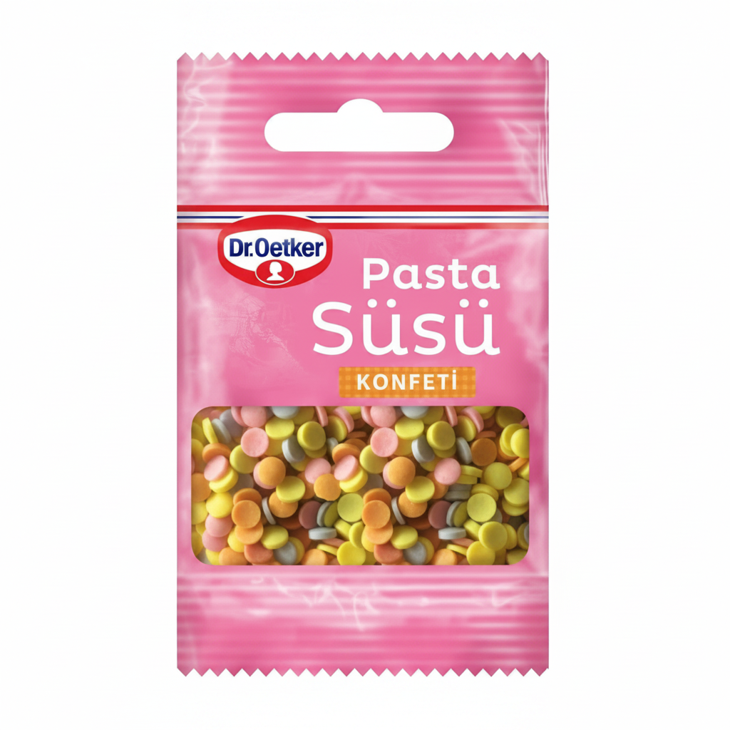 Dekor Konfeti Pasta Süsü 10gr