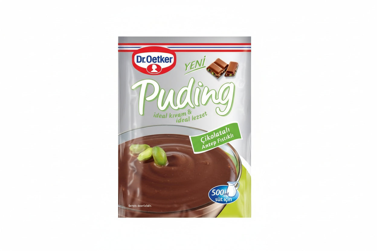 DR.OETKER PUDİNG ÇİKOLATALI A.FISTIKLI 100 GR - Batman Sanal Market