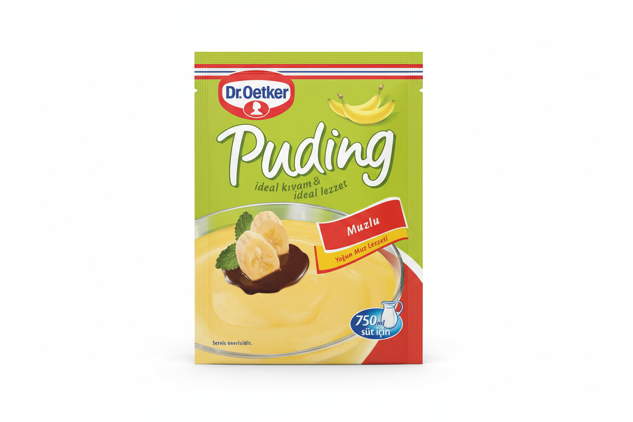 DR.OETKER PUDİNG MUZLU 120 GR - Batman Sanal Market