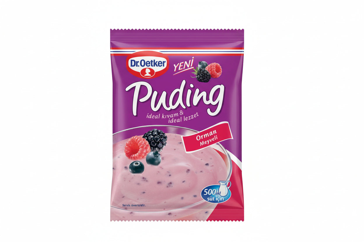 DR.OETKER PUDİNG ORMAN MEYVELİ 81GR - Batman Sanal Market