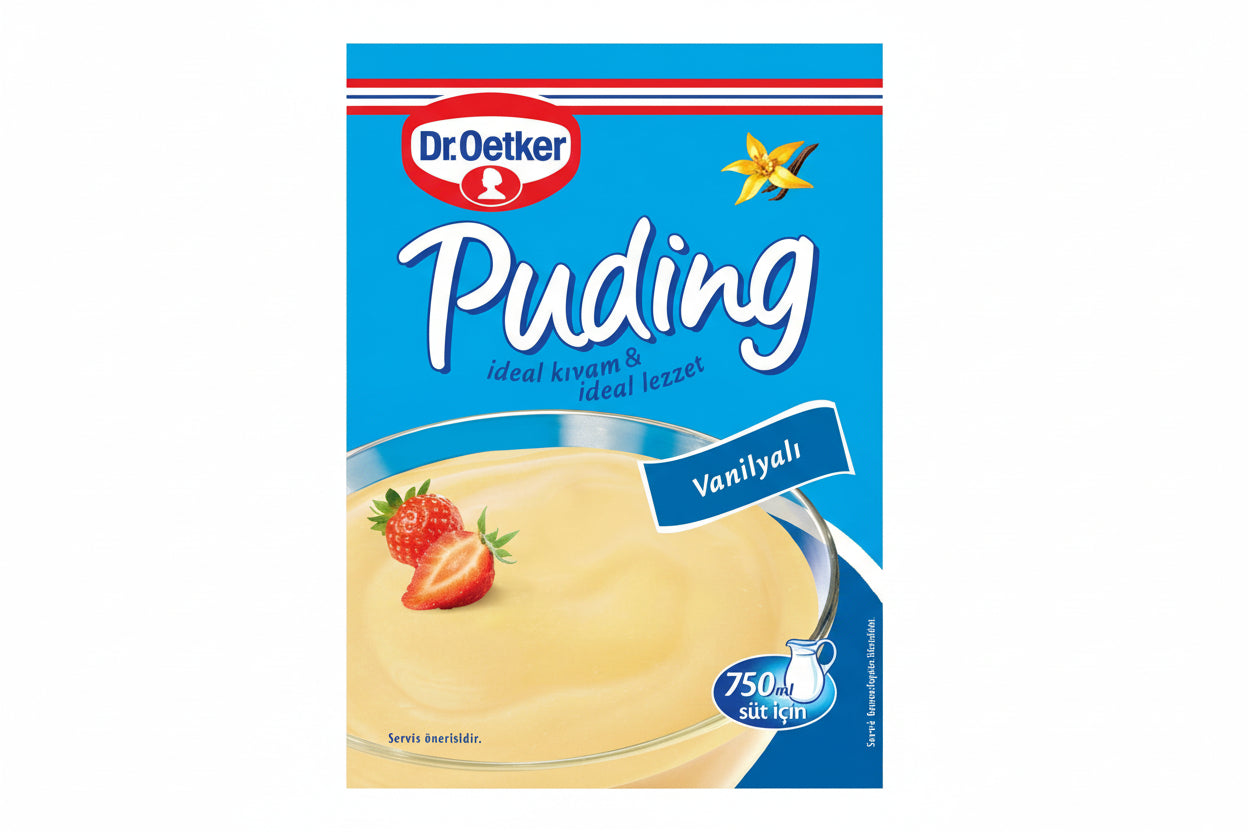 DR.OETKER PUDİNG VANİLYA 120 GR - Batman Sanal Market