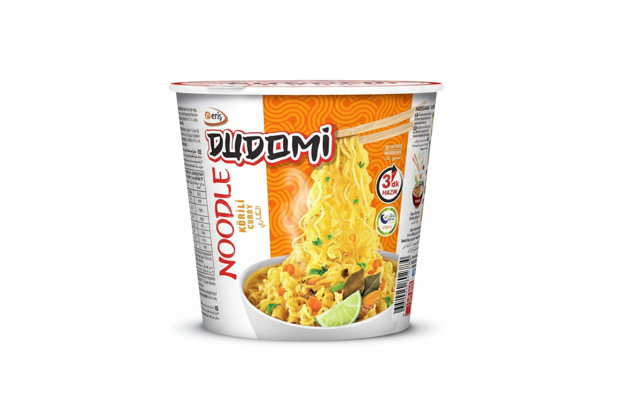 Dudomi Bardak Körili Noodle 60 Gr