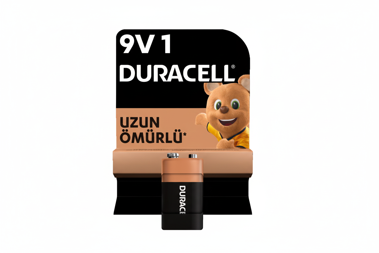 Duracell Pil 9V Tekli - Batman Sanal Market