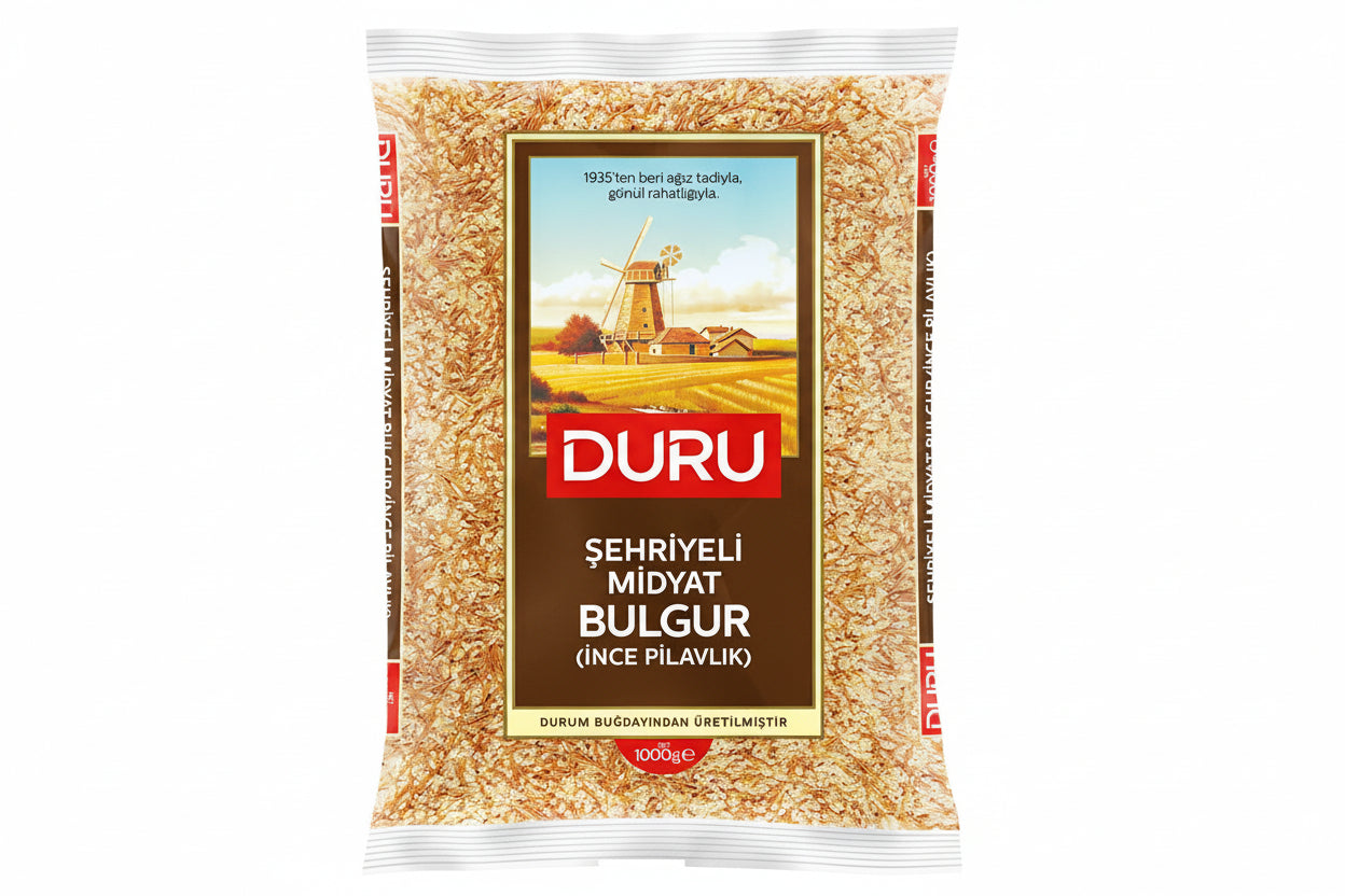 Duru Bulgur Şehriyeli Midyat 1 Kg