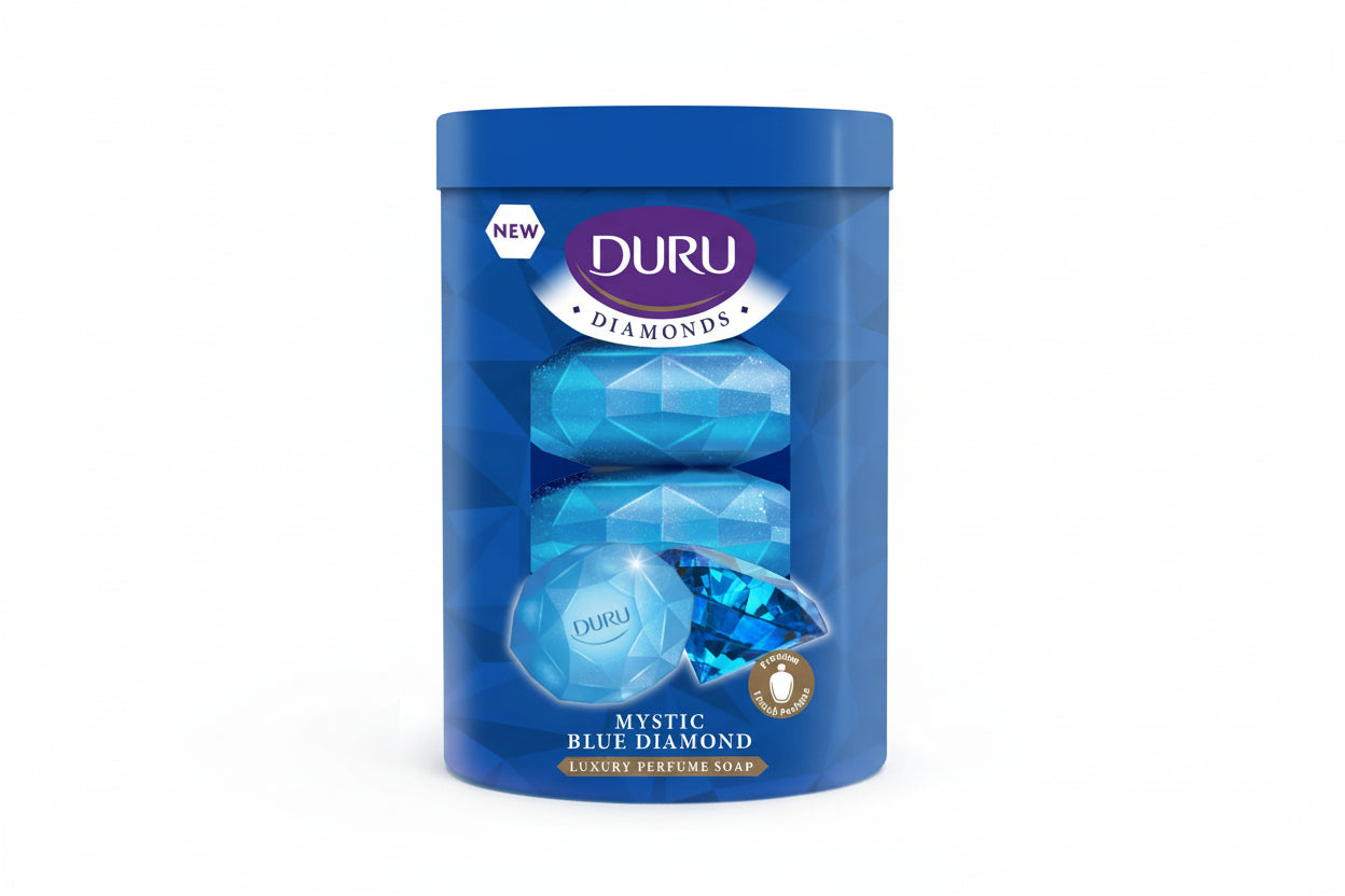 Duru Diamonds Mystic Mavi Sabun 4x90 Gr - Batman Sanal Market