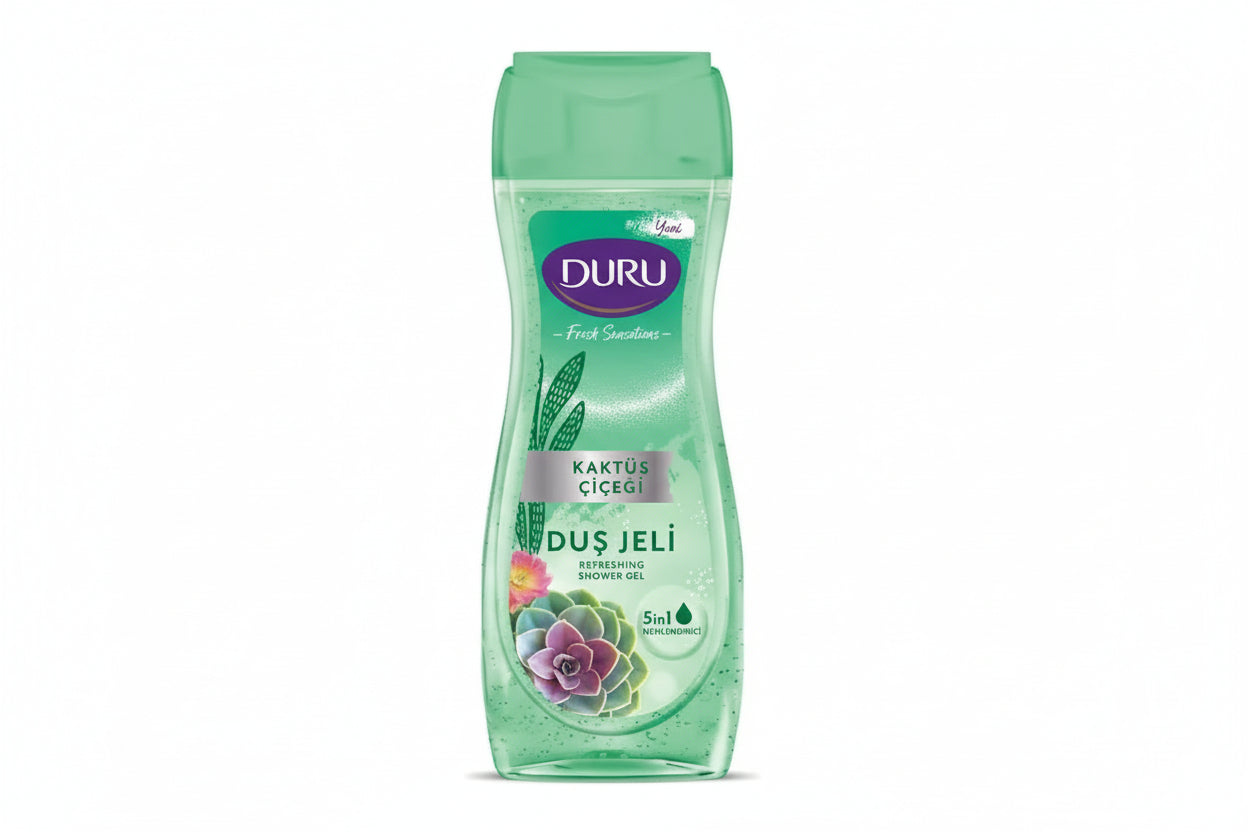 DURU Duş Jeli Fresh Sensations Kaktüs 485 ml 1+1 - Batman Sanal Market