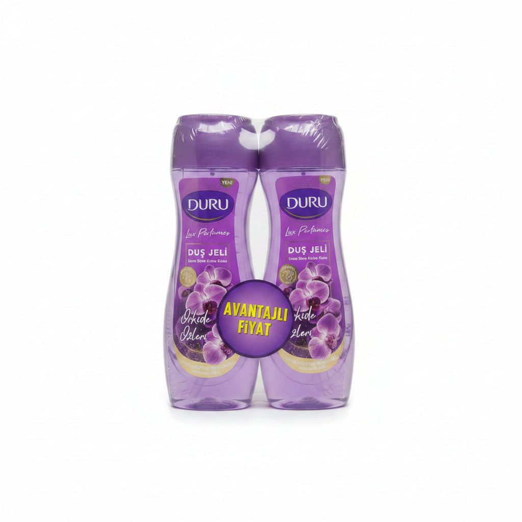 Duru Duş Jeli Lux Parfumes Orkide 485 ml 1+1 - Batman Sanal Market