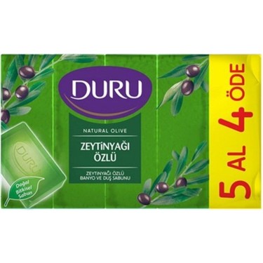Duru Duş Sabunu 5X150 Gr Zeytinyağlı - Batman Sanal Market