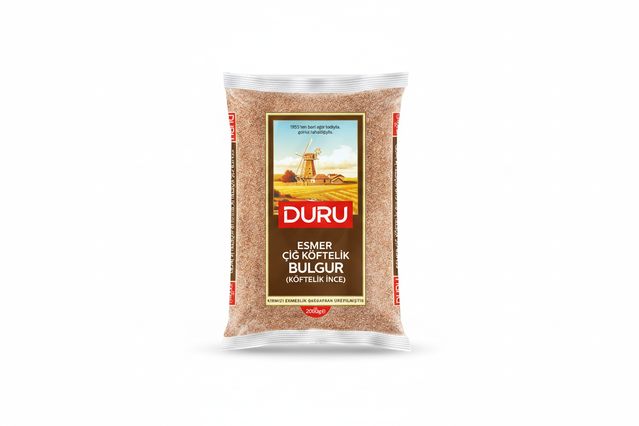 Duru Esmer Çiğköftelik Bulgur 2 Kg