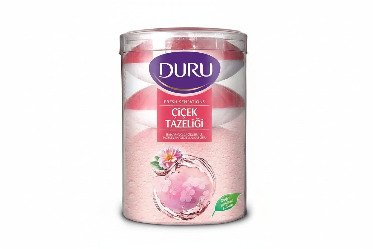 DURU SABUN FRESH ÇİÇEK TAZELİĞİ 4X100 GR - Batman Sanal Market