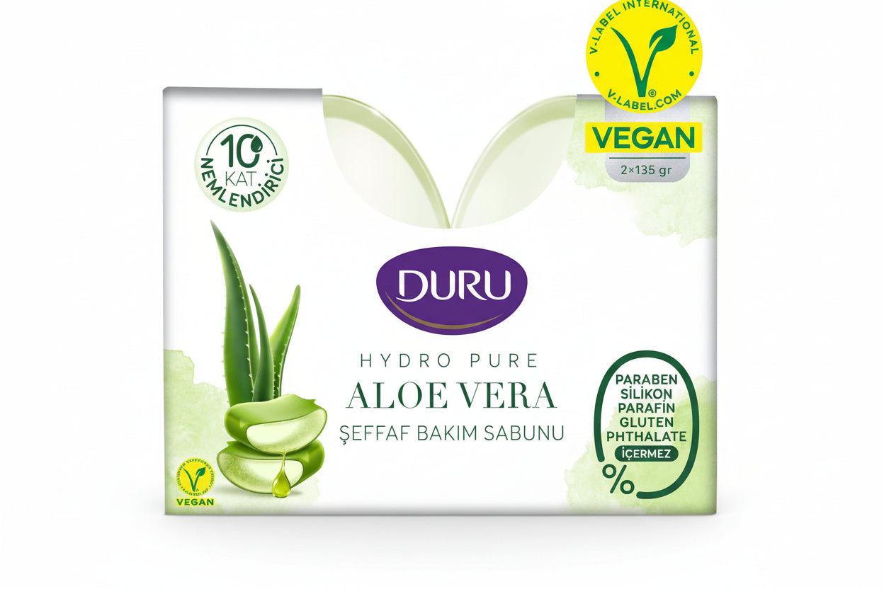 Duru Sabun Hydro Pure Aloe Vera 2x135 Gr - Batman Sanal Market