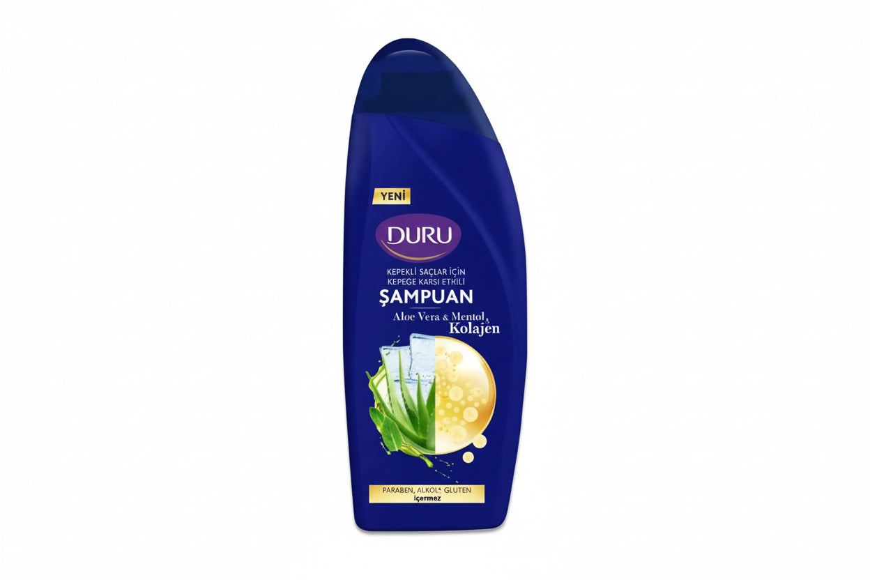 Duru Şampuan Aloe Vera Mentol 500 Ml