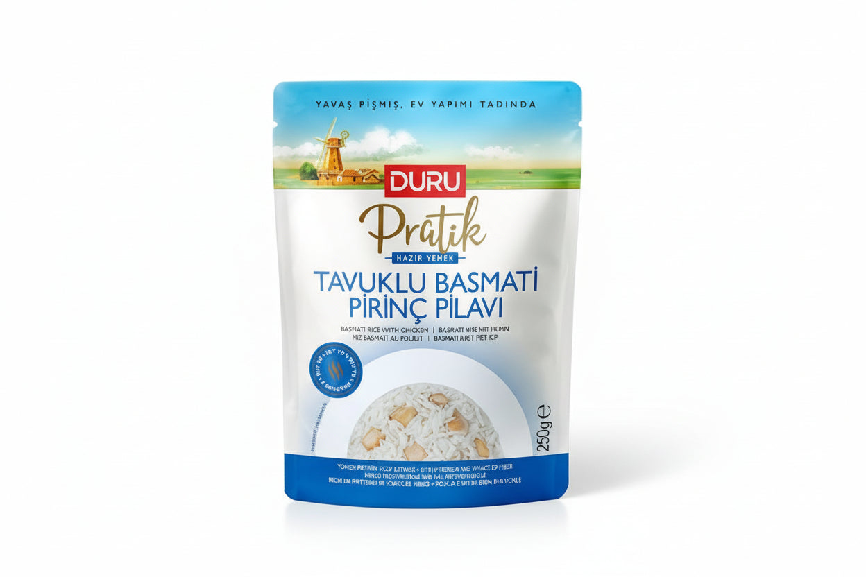 Duru Tavuklu Basmati Pirinç Pilavı 250 Gr - Batman Sanal Market