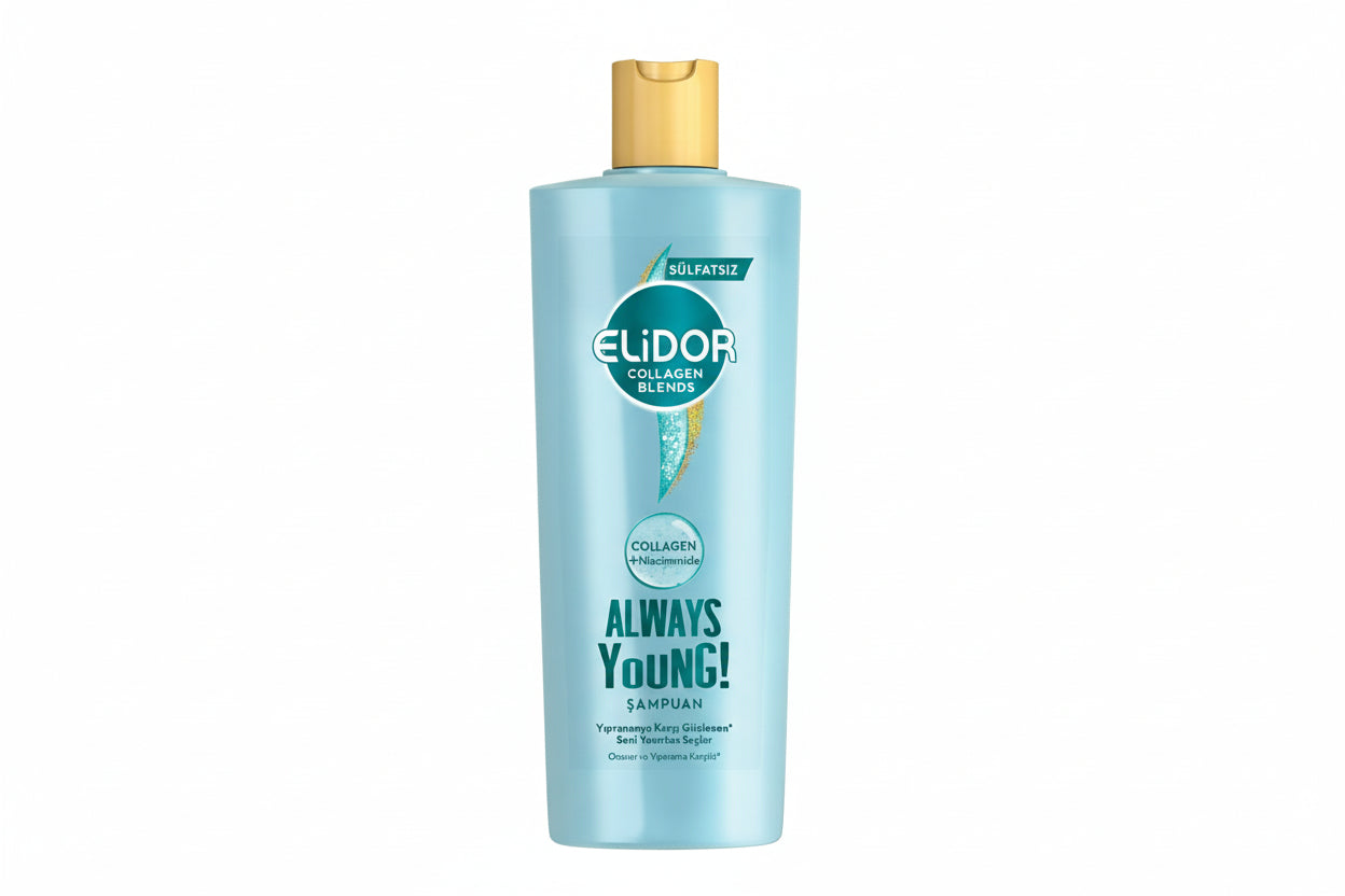 ELİDOR ŞAMPUAN ALWAYS YOUNG 350 ML (TURQUAZ) - Batman Sanal Market