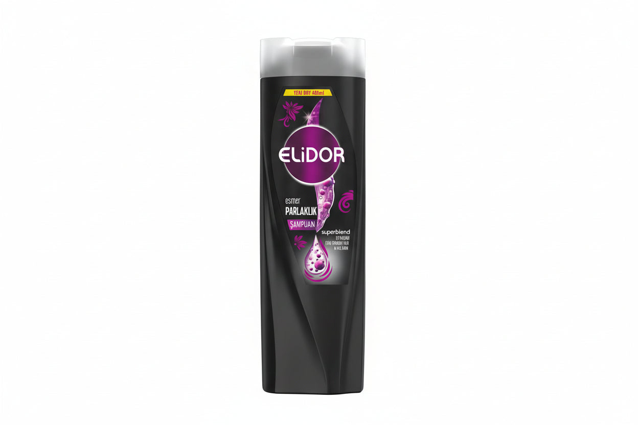 ELİDOR ŞAMPUAN ESMER PARLAK 400 ML (SİYAH) - Batman Sanal Market