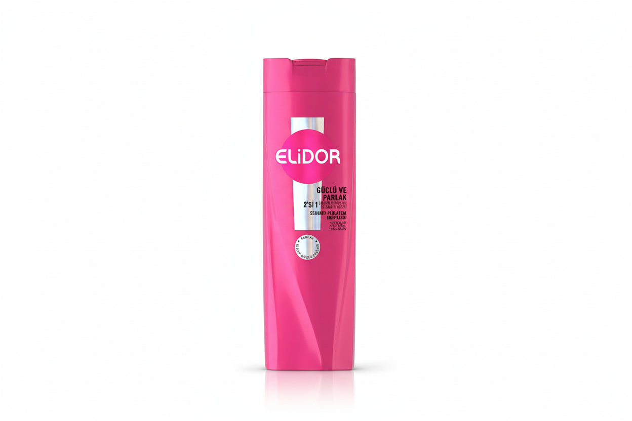 ELİDOR Şampuan Güçlü Parlak 400 ml (Pembe) - Batman Sanal Market