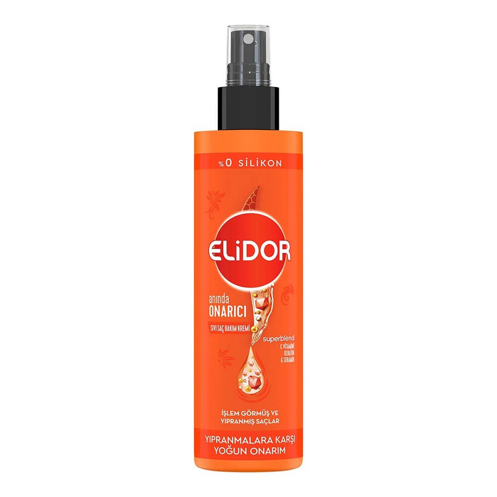 Elidor Sıvı Saç Bakım Kremi Yıpranmalara Karşı 200 Ml - Batman Sanal Market