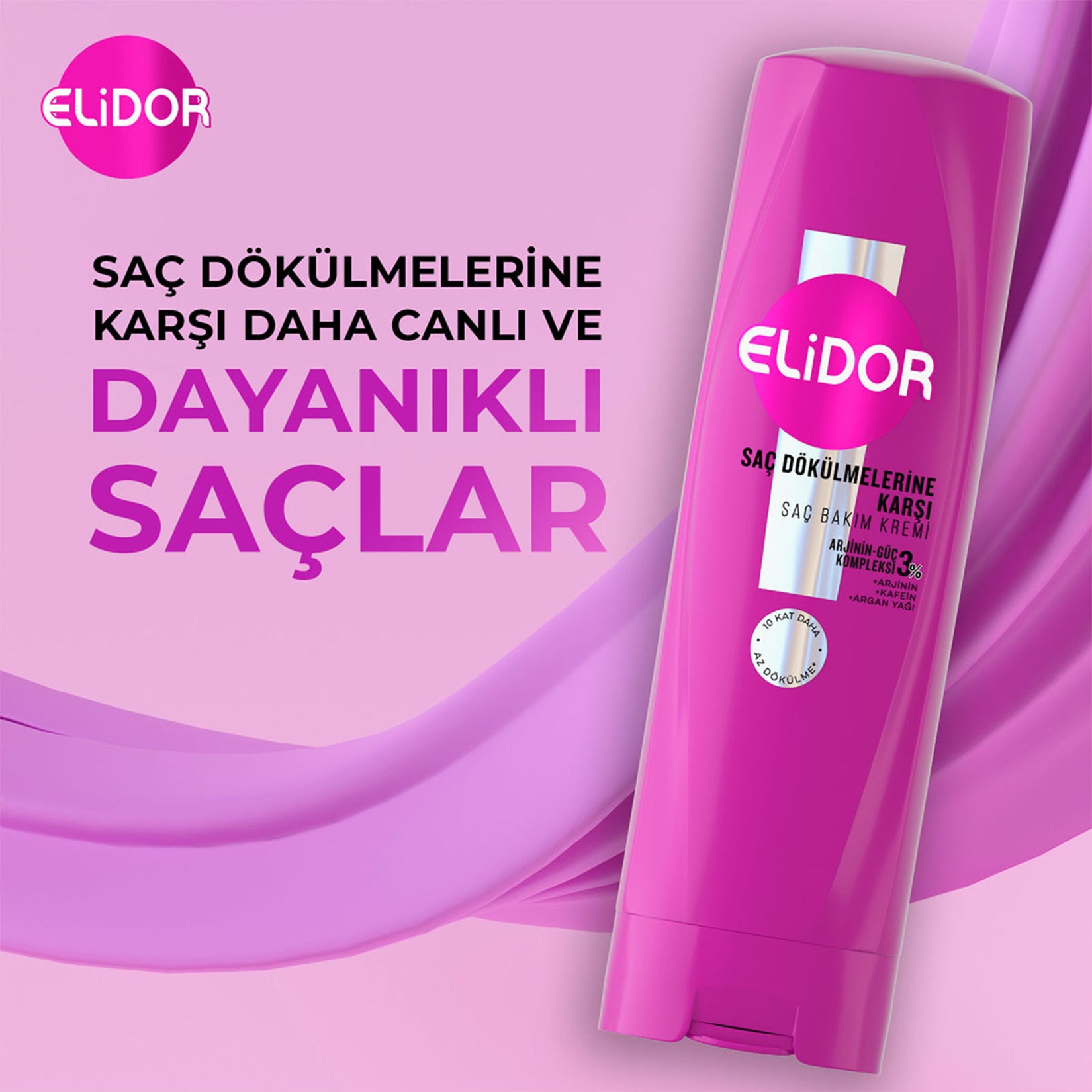 Elidor Saç Kremi Saç Dökülmesine Karşı 350 ml - Batman Sanal Market