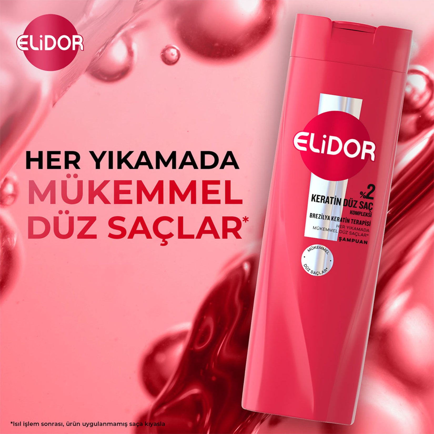 ELIDOR Şampuan Brezilya Keratin Terapisi 400 ML - Batman Sanal Market