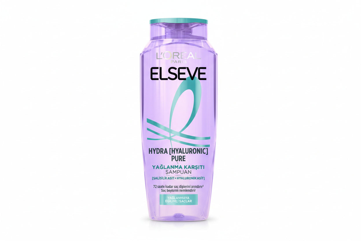 ELSEVE HYDRA PURE YAĞLANMA KARŞITI ŞAMPUAN 300 ML - Batman Sanal Market