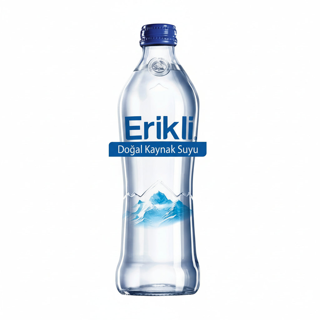 Erikli Su Cam Şişe 330 Ml