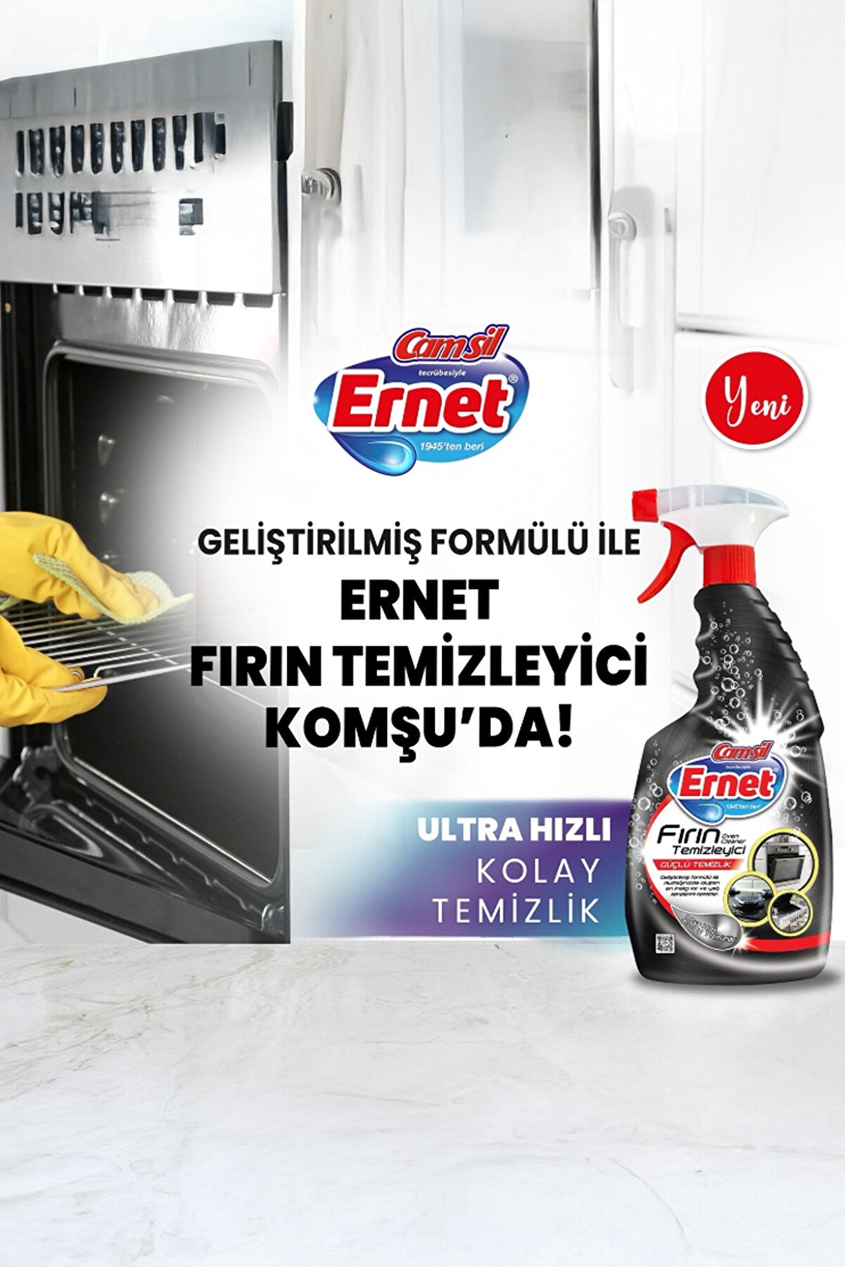 Ernet Fırın Temizleyici 750 ml - Batman Sanal Market