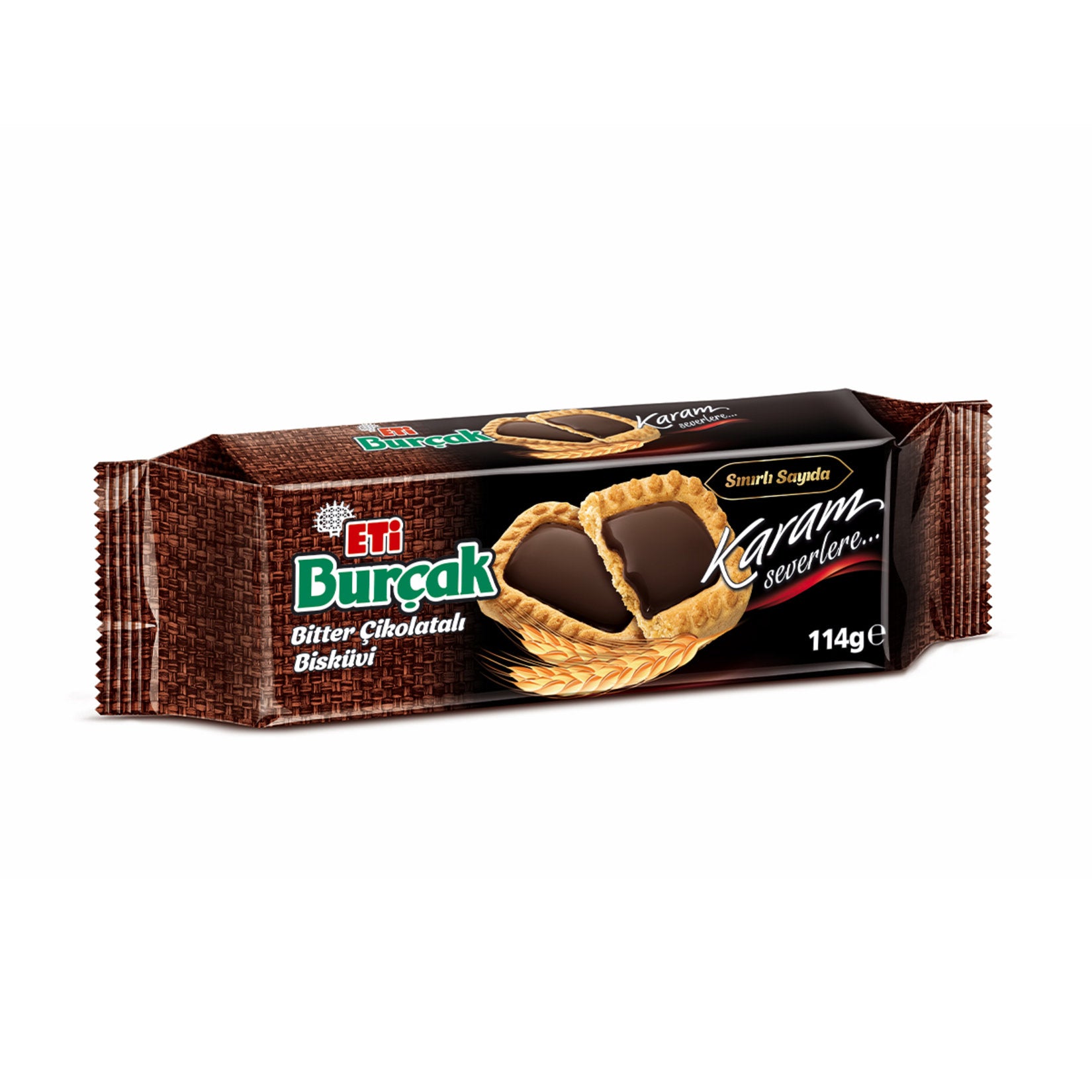Eti Burçak Bitter Çikolatalı 114g - Batman Sanal Market