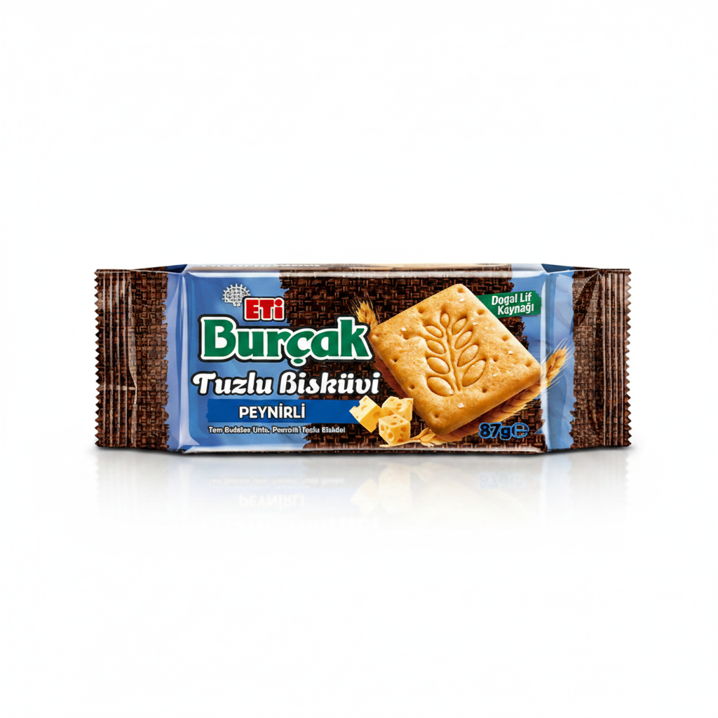 Eti Burçak Tuzlu Bisküvi Peynirli 87g