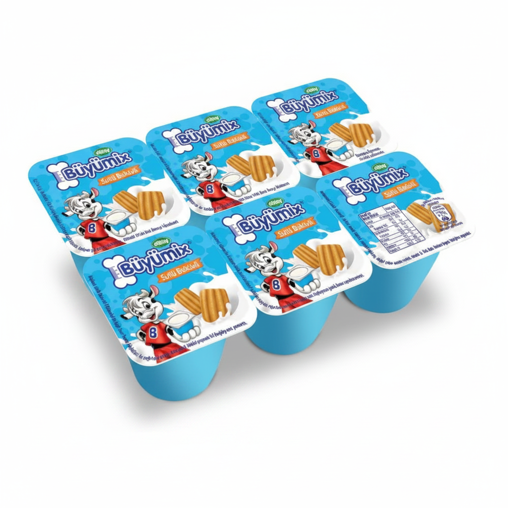 Sütaş Büyümix Sütlü Bisküvili 6x40 Gr