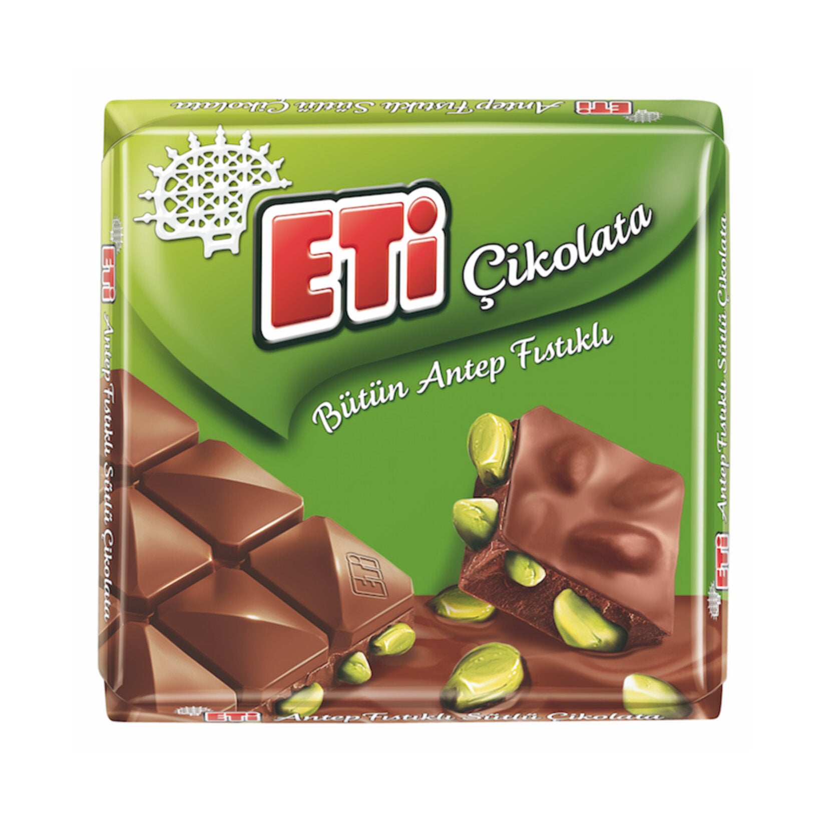 Eti Çikolata Kare Fıstıklı 60 Gr - Batman Sanal Market