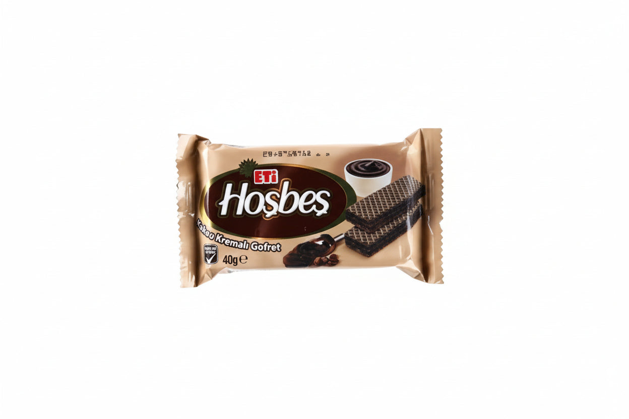 Eti Hoşbeş Kakao Kremalı Gofret 40 Gr